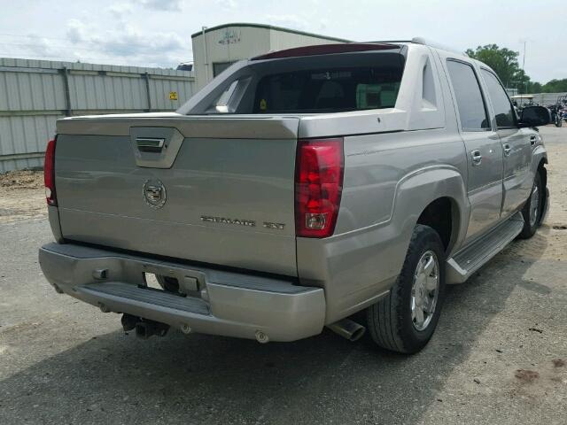 3GYEK62NX5G241993 - 2005 CADILLAC ESCALADE E GRAY photo 4