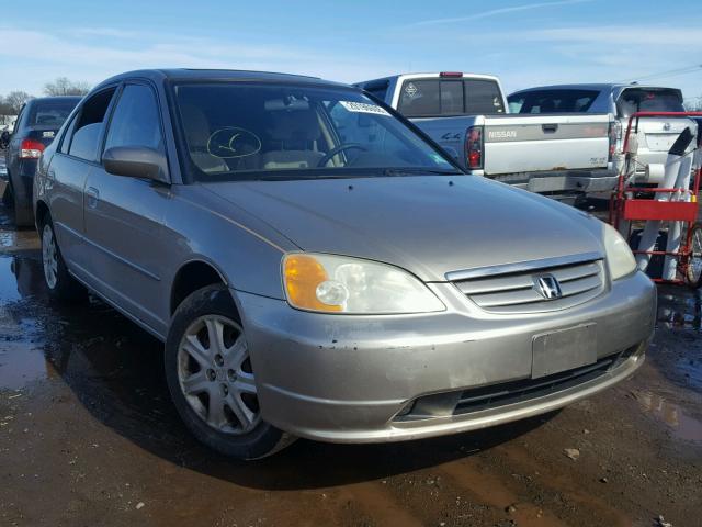 2HGES26773H524568 - 2003 HONDA CIVIC EX ვერცხლისფერი ფოტო 1
