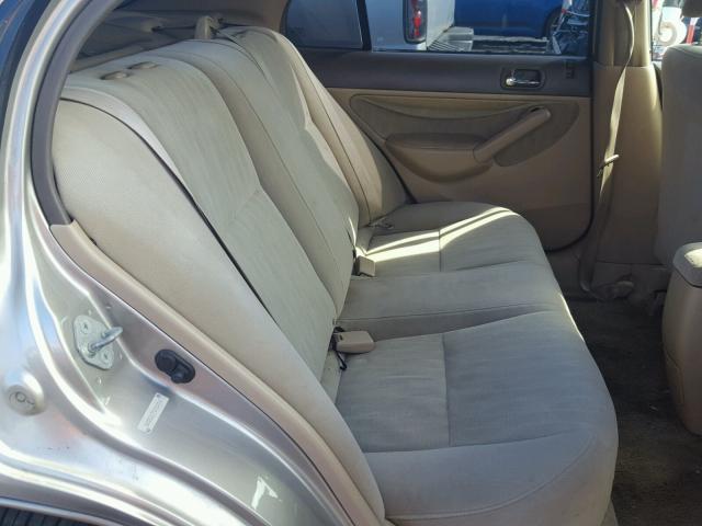 2HGES26773H524568 - 2003 HONDA CIVIC EX ვერცხლისფერი ფოტო 6