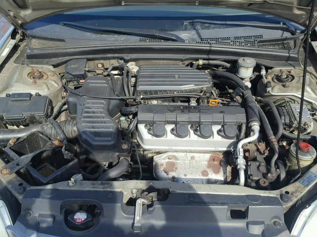 2HGES26773H524568 - 2003 HONDA CIVIC EX ვერცხლისფერი ფოტო 7