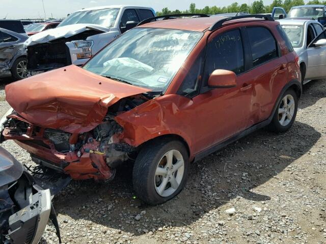 JS2YB413985100065 - 2008 SUZUKI SX4 BASE ORANGE photo 2