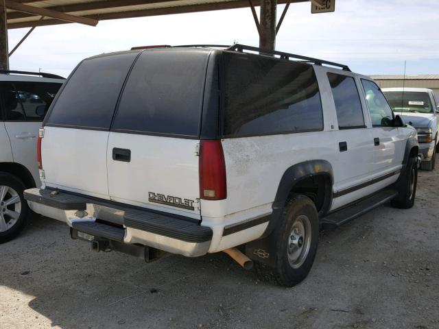 3GNGK26J5TG149385 - 1996 CHEVROLET SUBURBAN K WHITE photo 4