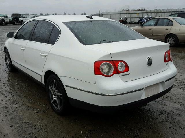 WVWAK93C66P073723 - 2006 VOLKSWAGEN PASSAT 2.0 WHITE photo 3