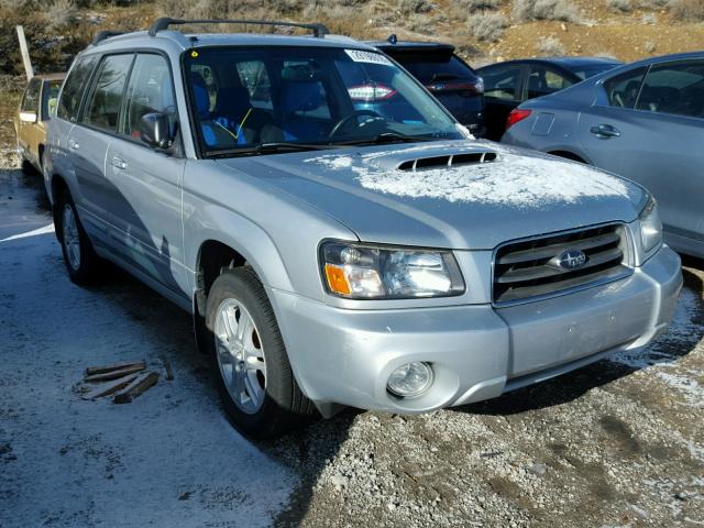 JF1SG69664G759463 - 2004 SUBARU FORESTER 2 GRAY photo 1