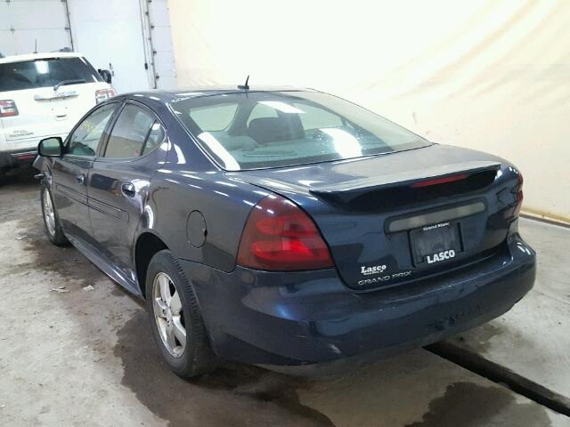 2G2WP552271169176 - 2007 PONTIAC GRAND PRIX BLUE photo 3