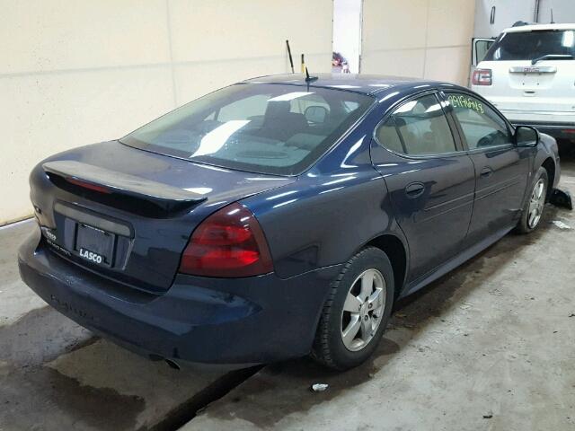 2G2WP552271169176 - 2007 PONTIAC GRAND PRIX BLUE photo 4