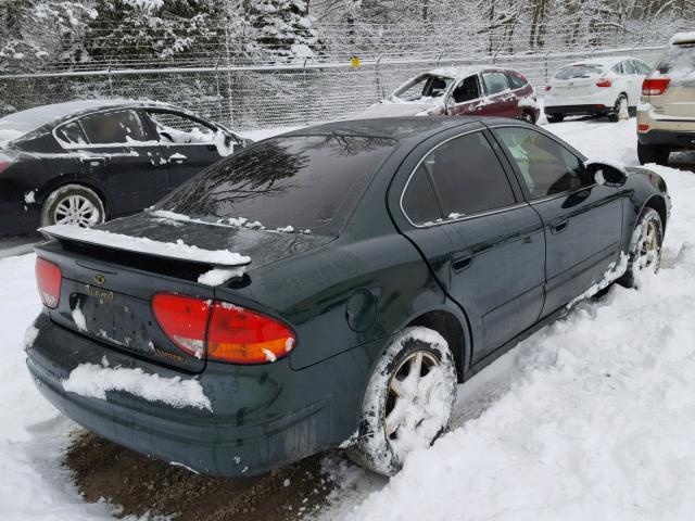 1G3NF52E82C179867 - 2002 OLDSMOBILE ALERO GLS GREEN photo 4