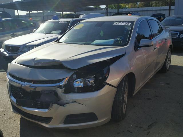 1G11C5SLXFF328962 - 2015 CHEVROLET MALIBU 1LT 奶油色 照片 2