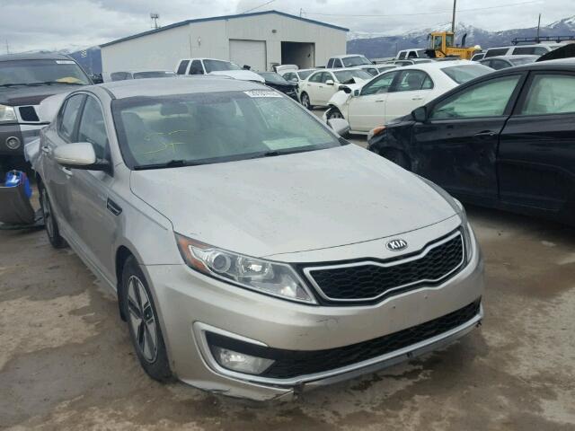 KNAGM4AD5D5039247 - 2013 KIA OPTIMA HYB SILVER photo 1