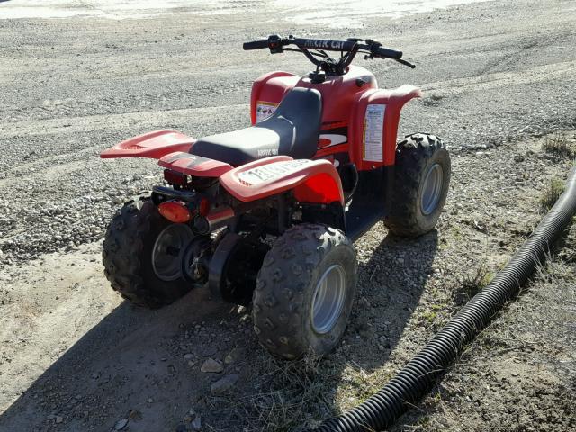 RFLNA09C53A702702 - 2003 ATV FOUR WHEEL RED photo 4