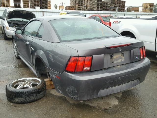 1FAFP40483F306791 - 2003 FORD MUSTANG CHARCOAL photo 3