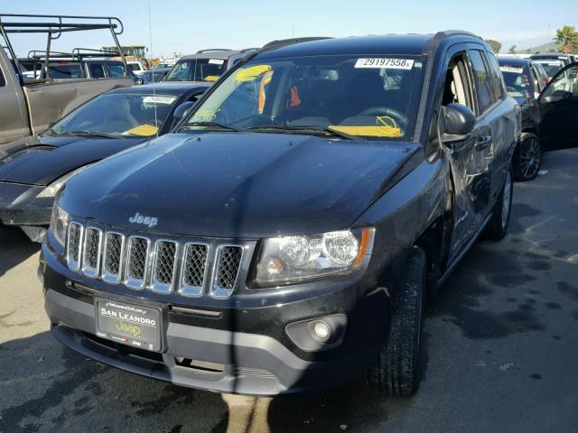 1C4NJCBA7GD536232 - 2016 JEEP COMPASS SP BLACK photo 2