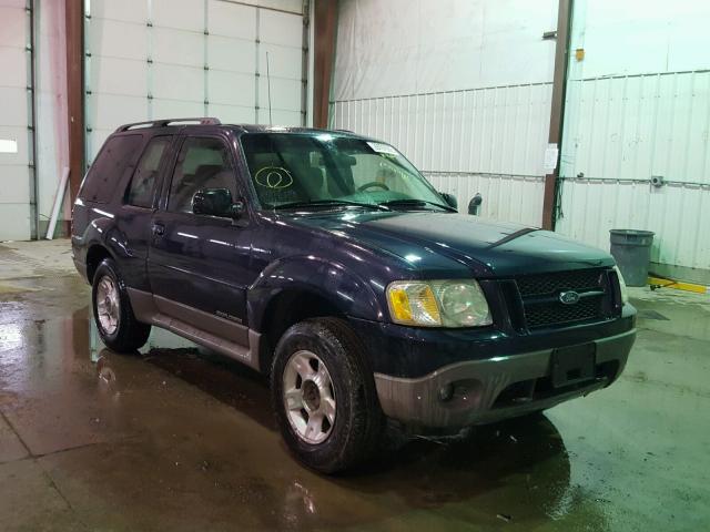 1FMYU70E81UC36252 - 2001 FORD EXPLORER S BLUE photo 1