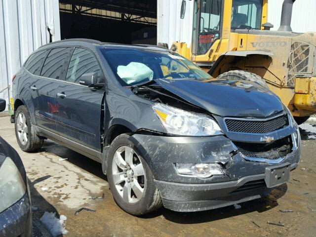 1GNLVFEDXAJ260373 - 2010 CHEVROLET TRAVERSE L GRAY photo 1