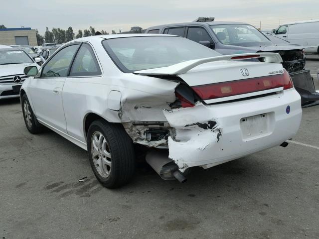 1HGCG22562A031426 - 2002 HONDA ACCORD EX WHITE photo 3