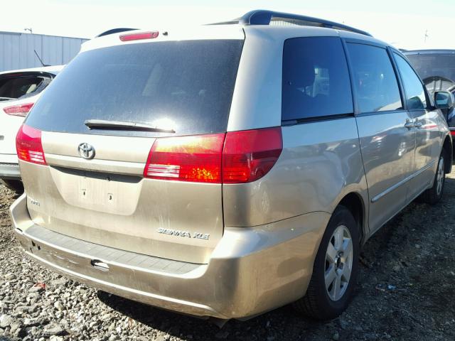 5TDZA22C14S072187 - 2004 TOYOTA SIENNA XLE TAN photo 4