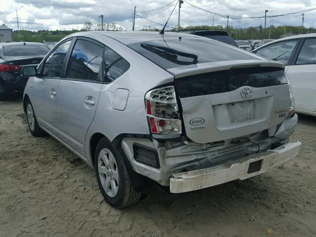 JTDKB20U493489029 - 2009 TOYOTA PRIUS SILVER photo 3