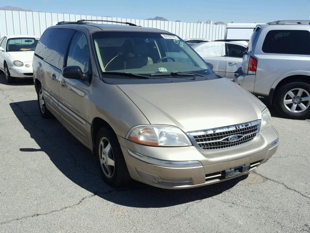 2FMZA5340YBC17358 - 2000 FORD WINDSTAR S GOLD photo 1