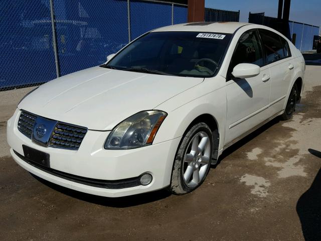 1N4BA41F94C802869 - 2004 NISSAN MAXIMA SE WHITE photo 2