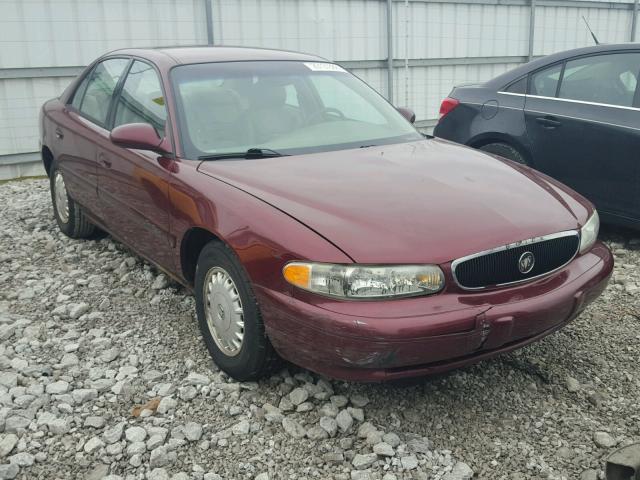 2G4WY55J8Y1225358 - 2000 BUICK CENTURY LI MAROON photo 1