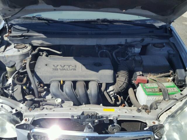 1NXBR32E77Z846052 - 2007 TOYOTA COROLLA CE SILVER photo 7