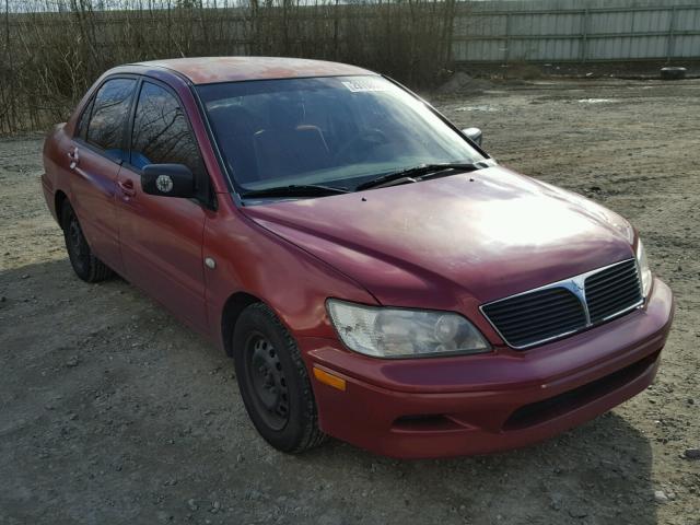 JA3AJ26E62U047236 - 2002 MITSUBISHI LANCER ES MAROON photo 1