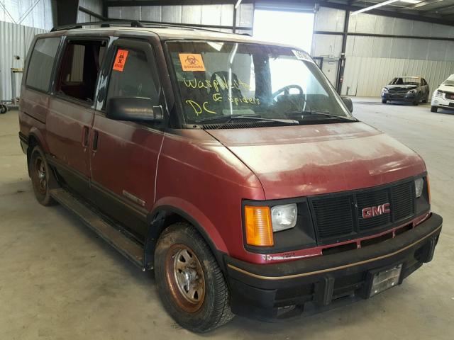 1GKDM19W2NB532319 - 1992 GMC SAFARI XT RED photo 1