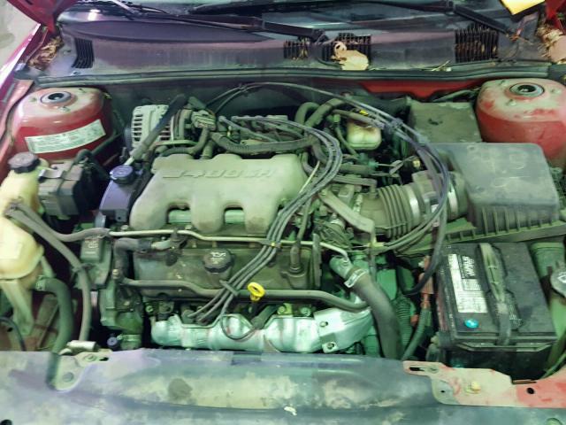 1G2NF52EX4C202928 - 2004 PONTIAC GRAND AM S RED photo 7