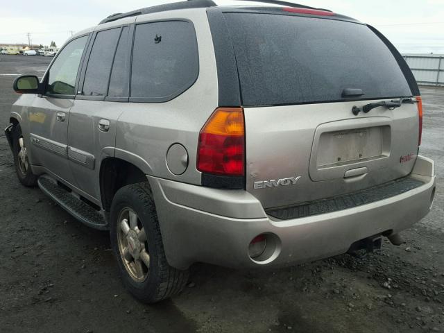 1GKDT13S022316554 - 2002 GMC ENVOY BEIGE photo 3