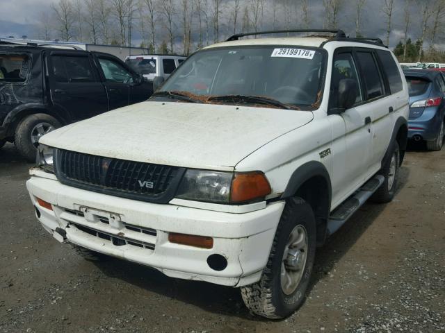 JA4MT31H5XP002949 - 1999 MITSUBISHI MONTERO SP WHITE photo 2