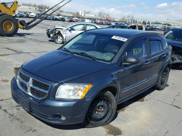 1B3HE78K67D129111 - 2007 DODGE CALIBER R/ TEAL photo 2