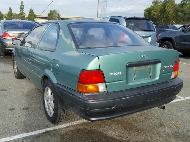 JT2EL55D6S0093222 - 1995 TOYOTA TERCEL STD GREEN photo 3