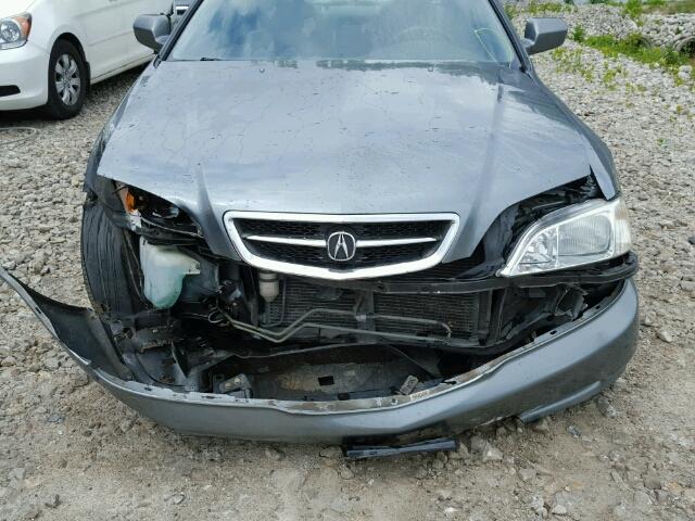 19UUA56611A012243 - 2001 ACURA 3.2 TL GRAY photo 9