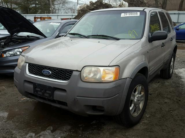 1FMYU04121KE78285 - 2001 FORD ESCAPE XLT GRAY photo 2