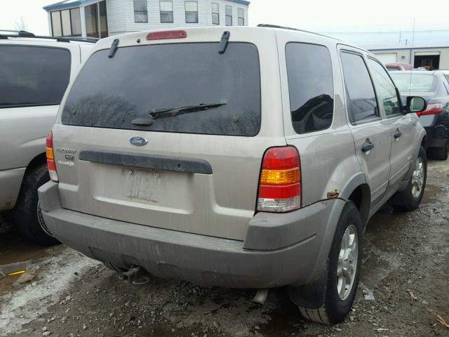 1FMYU04121KE78285 - 2001 FORD ESCAPE XLT GRAY photo 4