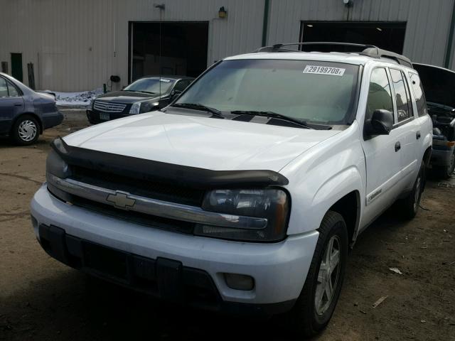 1GNET16S636113553 - 2003 CHEVROLET TRAILBLAZE WHITE photo 2