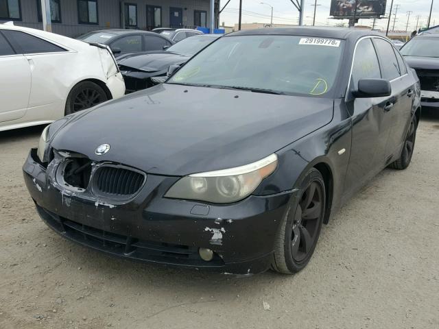 WBANA73565CR59408 - 2005 BMW 530 I BLACK photo 2