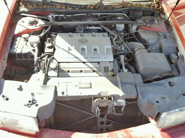 1G6ET12921B102651 - 2001 CADILLAC ELDORADO T RED photo 7