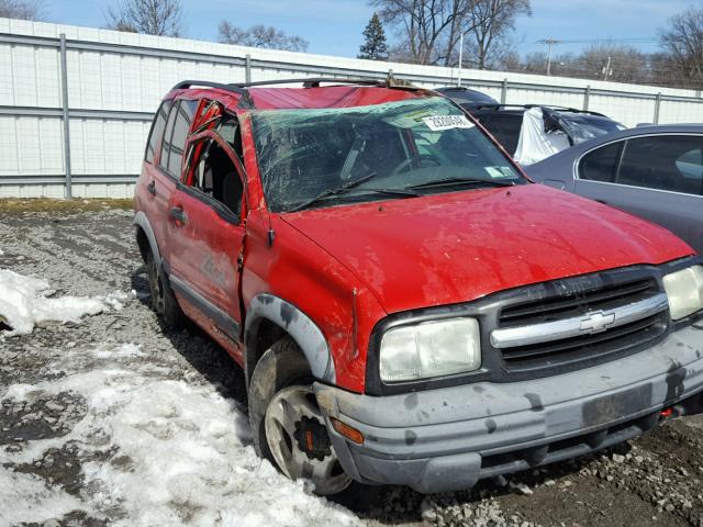 2CNBJ734046904940 - 2004 CHEVROLET TRACKER ZR RED photo 1