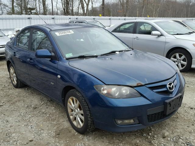 JM1BK324781810106 - 2008 MAZDA 3 S BLUE photo 1