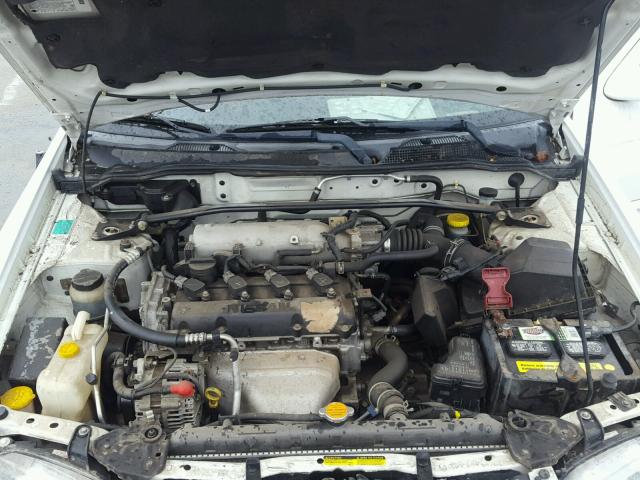 3N1AB51DX2L713963 - 2002 NISSAN SENTRA SE- WHITE photo 7