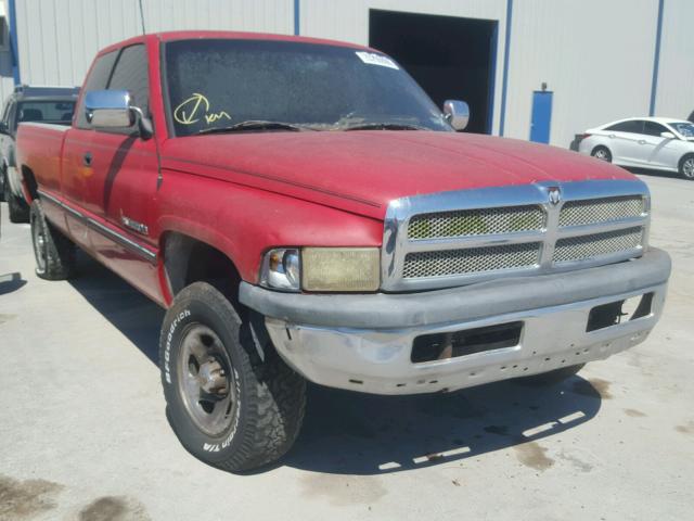 1B7HF13Z2VJ582993 - 1997 DODGE RAM 1500 RED photo 1