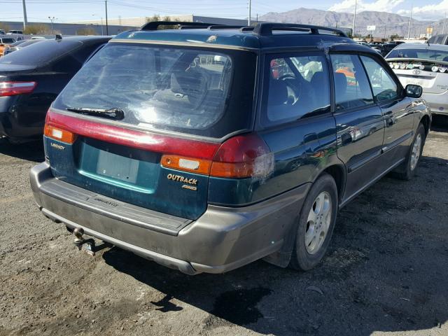 4S3BG6854W7636685 - 1998 SUBARU LEGACY 30T GREEN photo 4