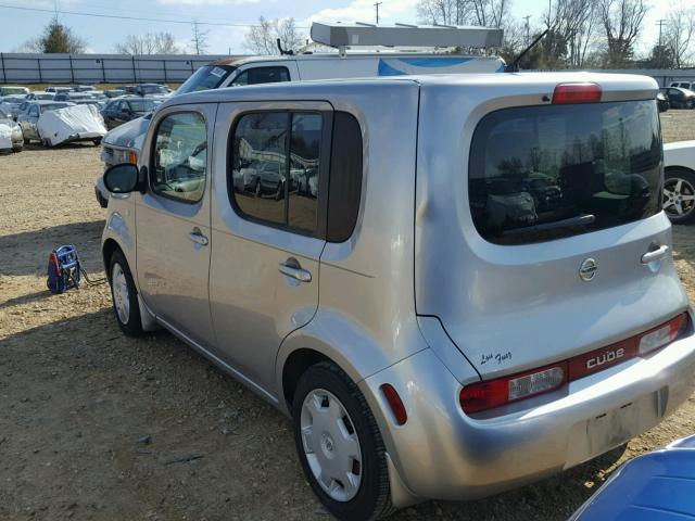 JN8AZ28R19T126182 - 2009 NISSAN CUBE BASE SILVER photo 9