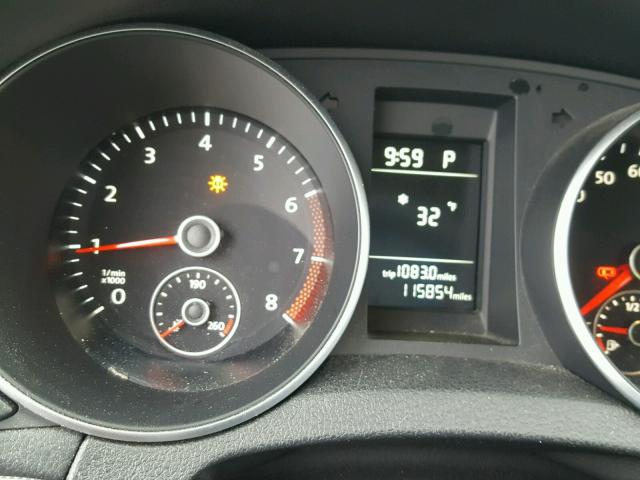 3VWPZ7AJ5BM713543 - 2011 VOLKSWAGEN JETTA S 白色 照片 8