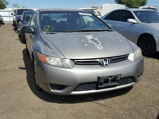 2HGFG126X6H547747 - 2006 HONDA CIVIC LX GRAY photo 9