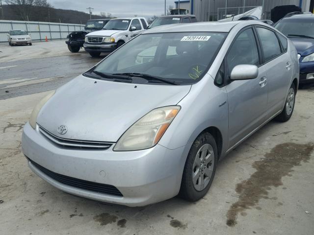 JTDKB20U987732390 - 2008 TOYOTA PRIUS SILVER photo 2