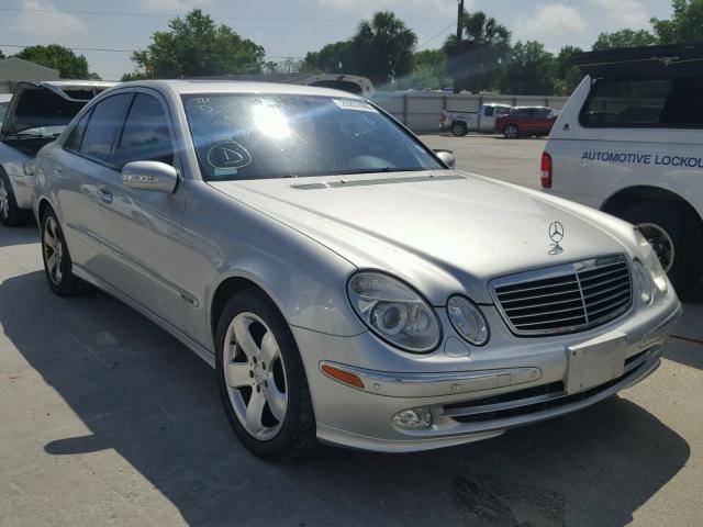 WDBUF70J43A180274 - 2003 MERCEDES-BENZ E 500 SILVER photo 1