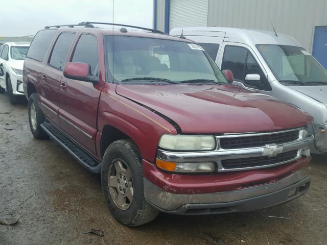 1GNEC16Z34J120018 - 2004 CHEVROLET SUBURBAN C MAROON photo 1