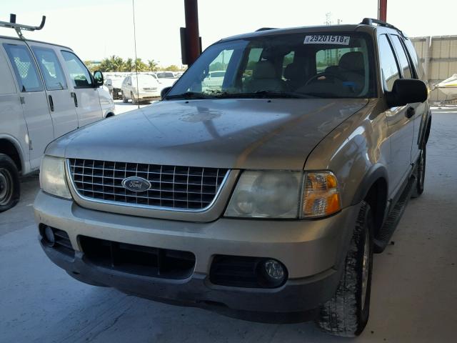 1FMZU63K63UB78435 - 2003 FORD EXPLORER X TAN photo 2